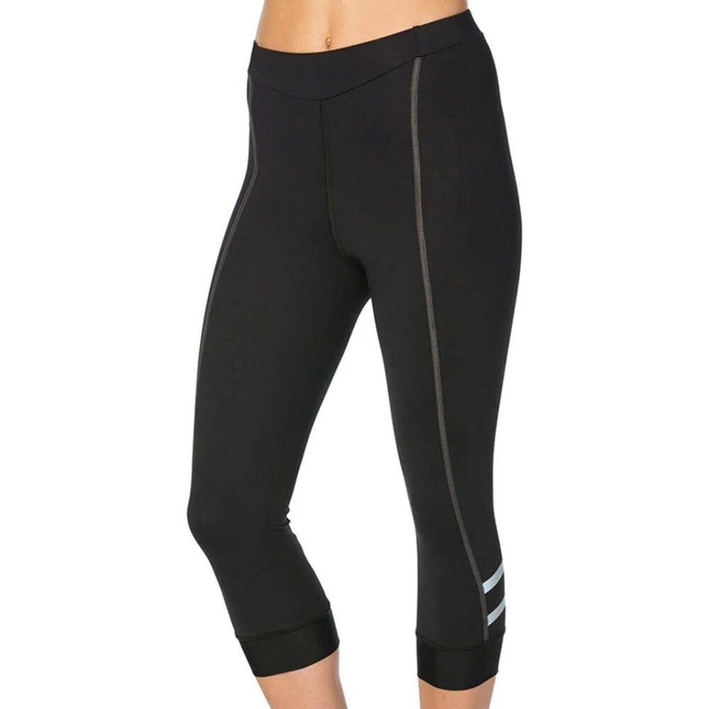 Terry Bicycle Women's Bella Knickers Padded Cycling Size XXL Black Gray NWT